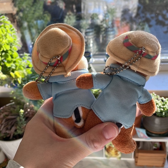 Tokyo Disney Land - Chip and Dale plush keychain set - Picture 2 of 4